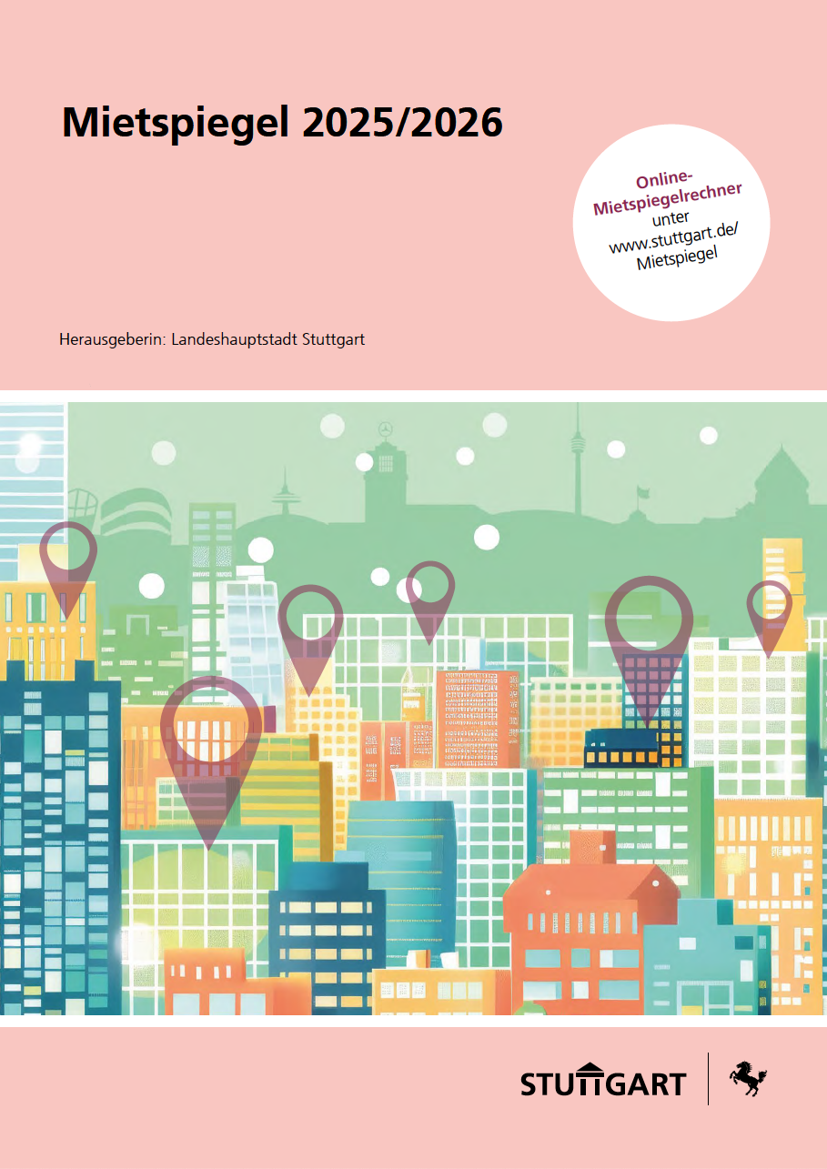 Broschüre zum Stuttgarter Mietspiegel