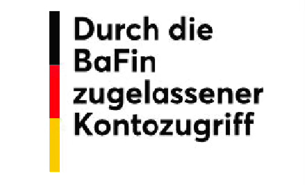 Durch die BaFin zugelassener Kontozugriff